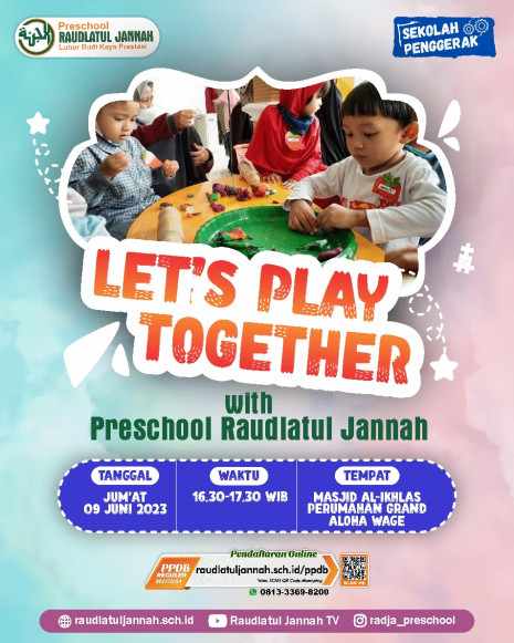 Free Trial Class Preschool Raudlatul Jannah